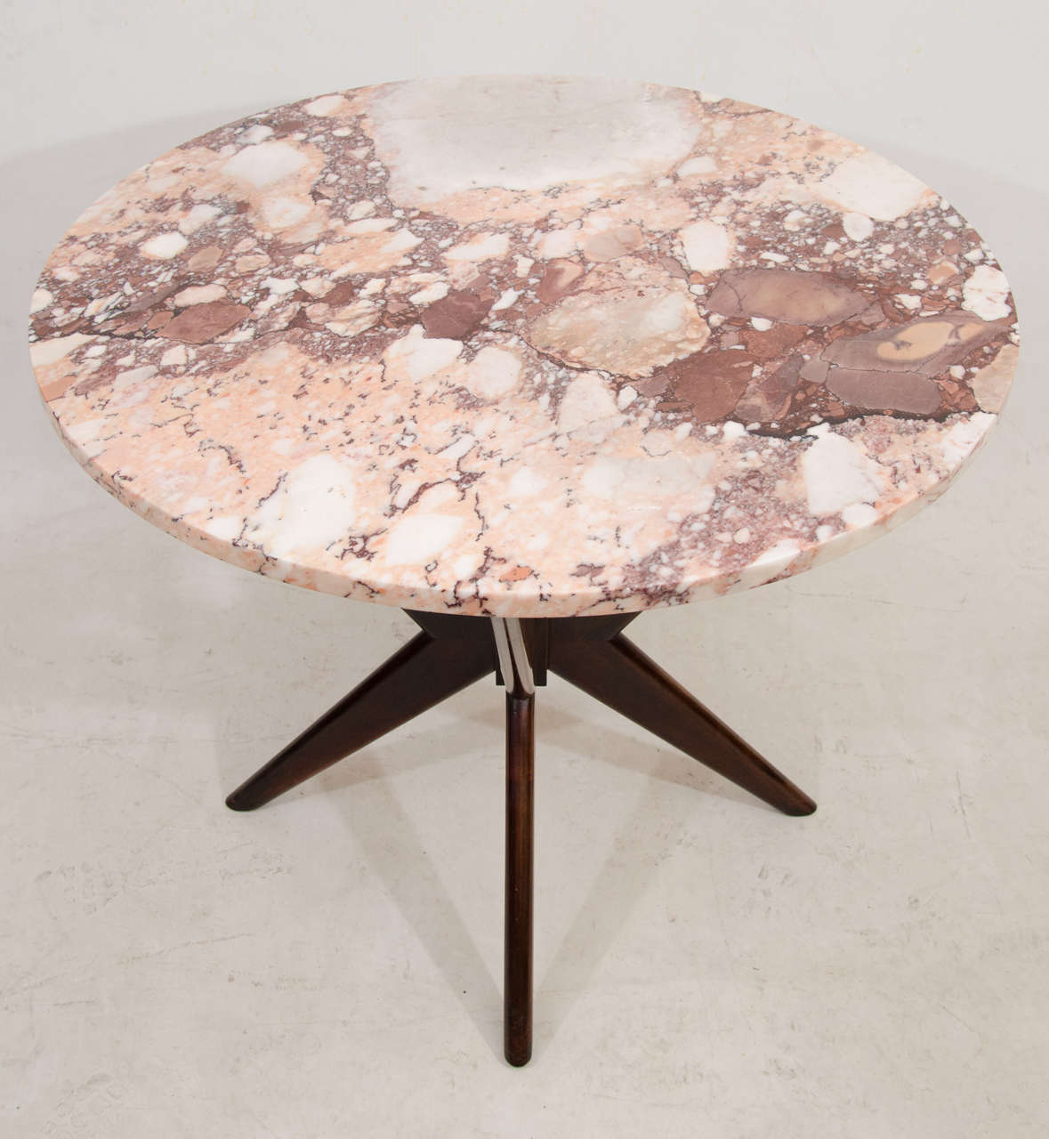 American Marble-Top Dining or Occasional Table