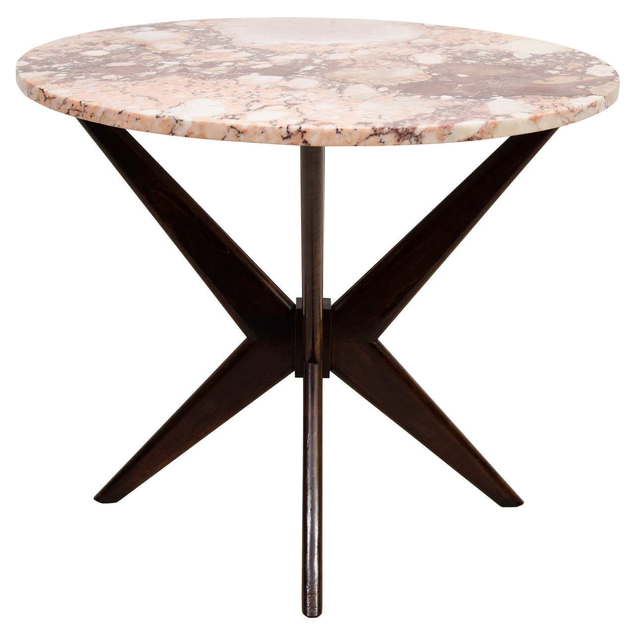 Marble-Top Dining or Occasional Table