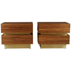 Stacked Box Nightstands by Lawson-Fenning