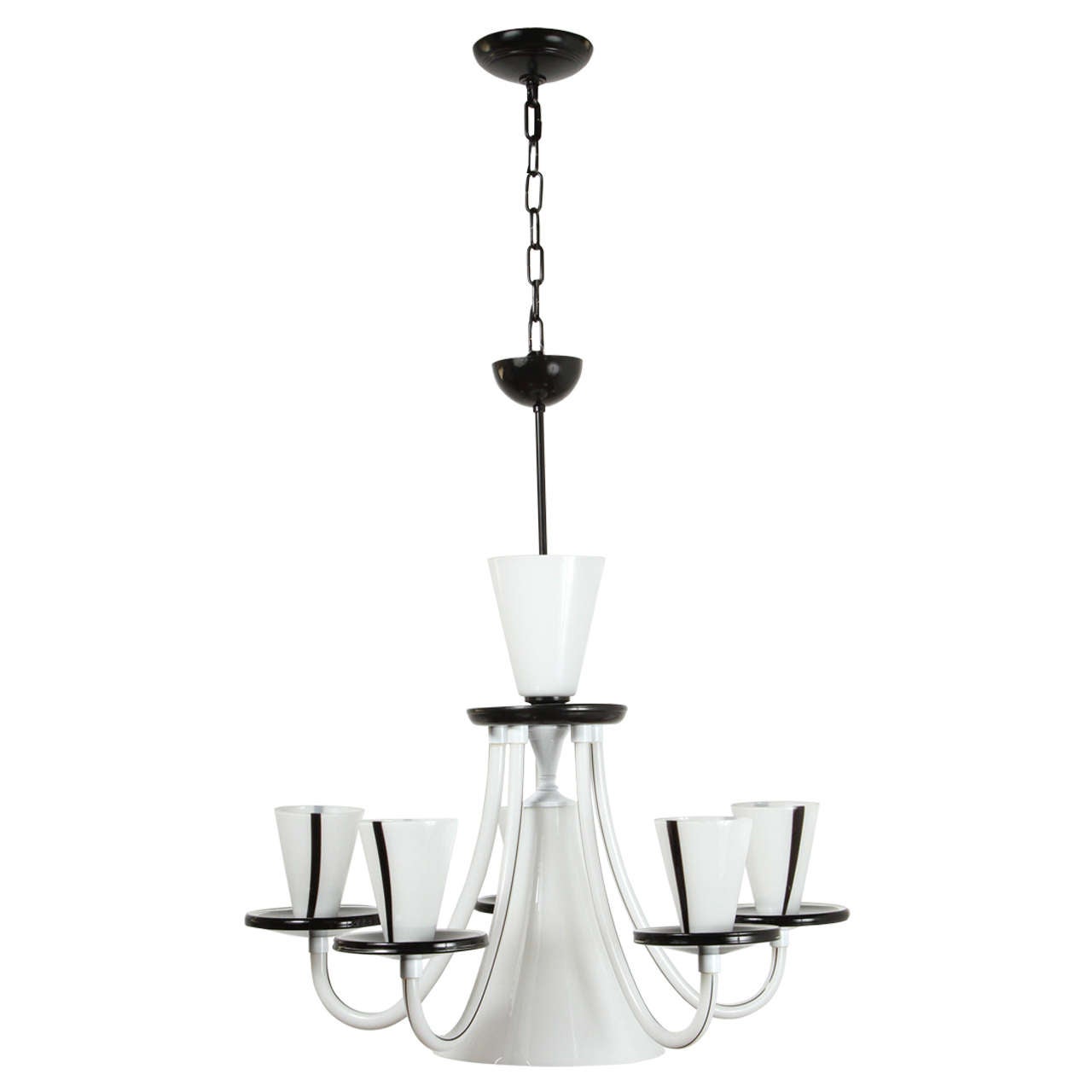 Murano Chandelier Fixture For Sale