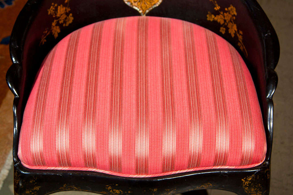 19th Century Papier Mache Chair