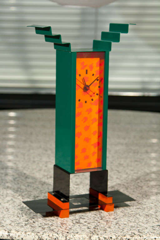 George  Sowden  Memphis  Style  Clock