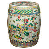 Chinese Porcelain, 19th C. Garden Seat