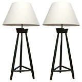 Pair of Quilting Stand Lamps