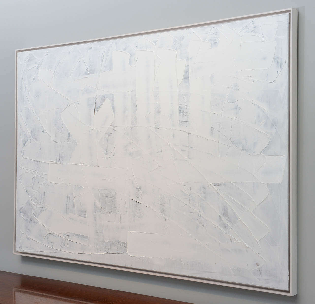 American Abstract Expressionist Oil on Canvas, Renato Freitas For Sale