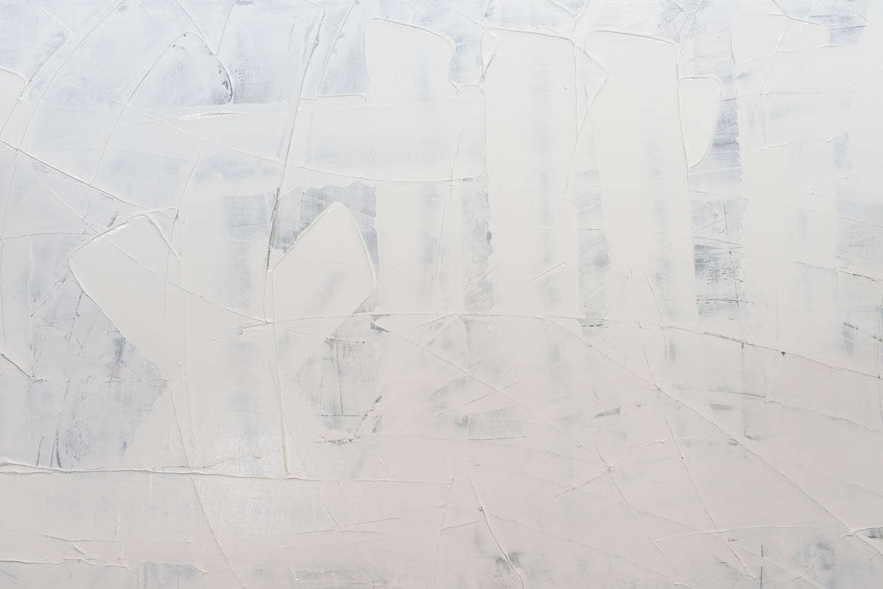 Contemporary Abstract Expressionist Oil on Canvas, Renato Freitas For Sale