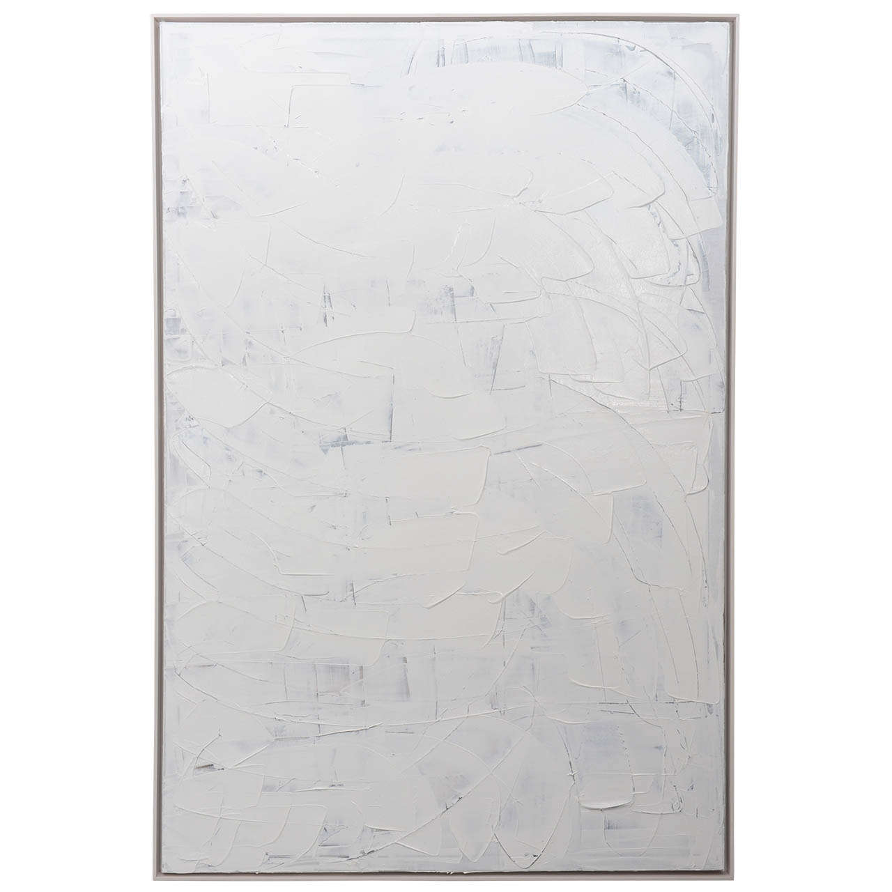 Abstrakt-expressionistisches Ölgemälde auf Leinwand, Renato Freitas im Angebot