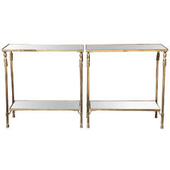 Jansen bronze and mirror tables