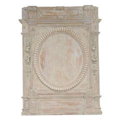 Large French Carved Panel