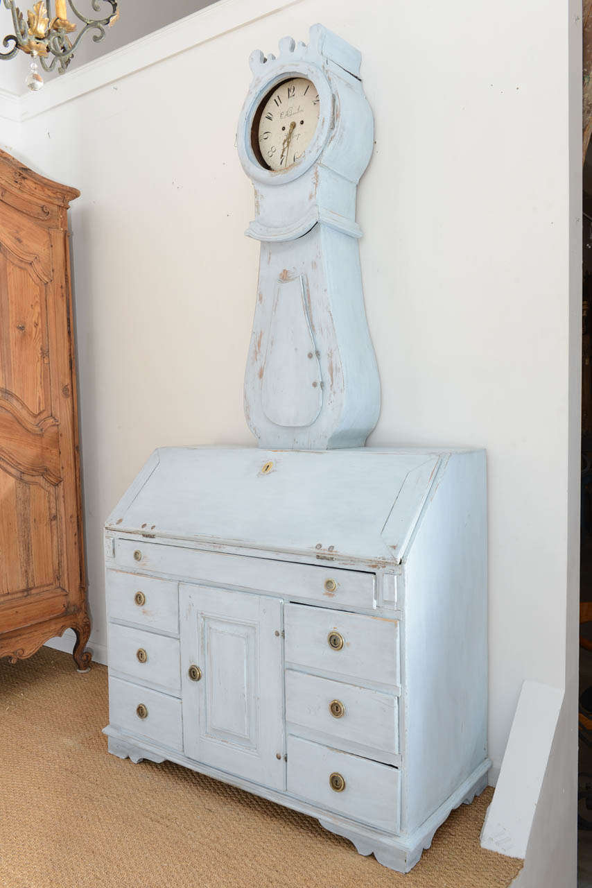 Swedish Desk with Clock