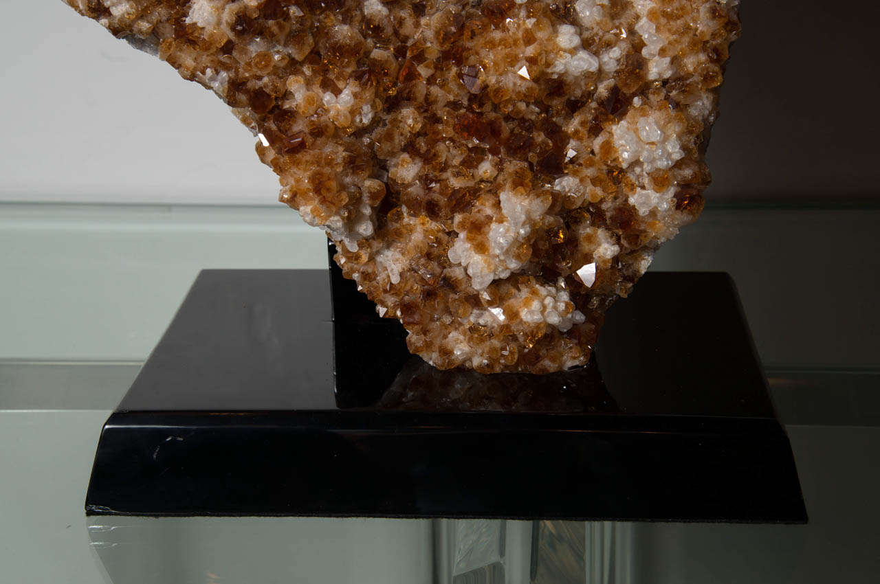 Brazilian Large Citrine Crystal Specimen