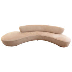 Vladimir Kagan Serpentine Sofa
