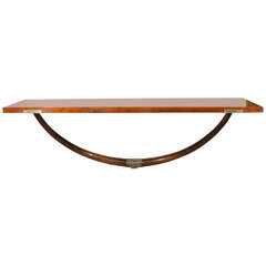 A Midcentury Maurice Bailey for Monteverdi Young Wall Mounted Console Table 12