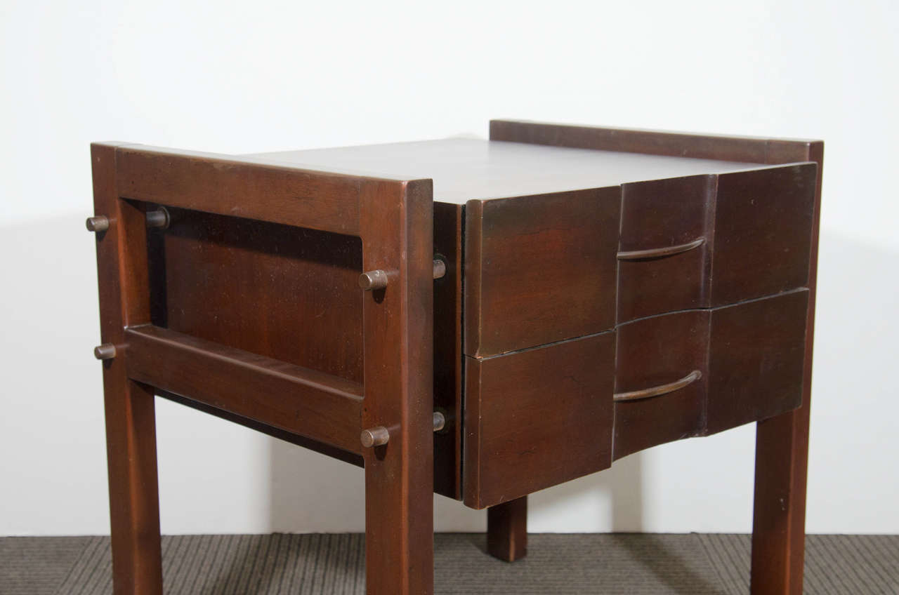 North American A Pair of Edmond Spence End and Side Tables