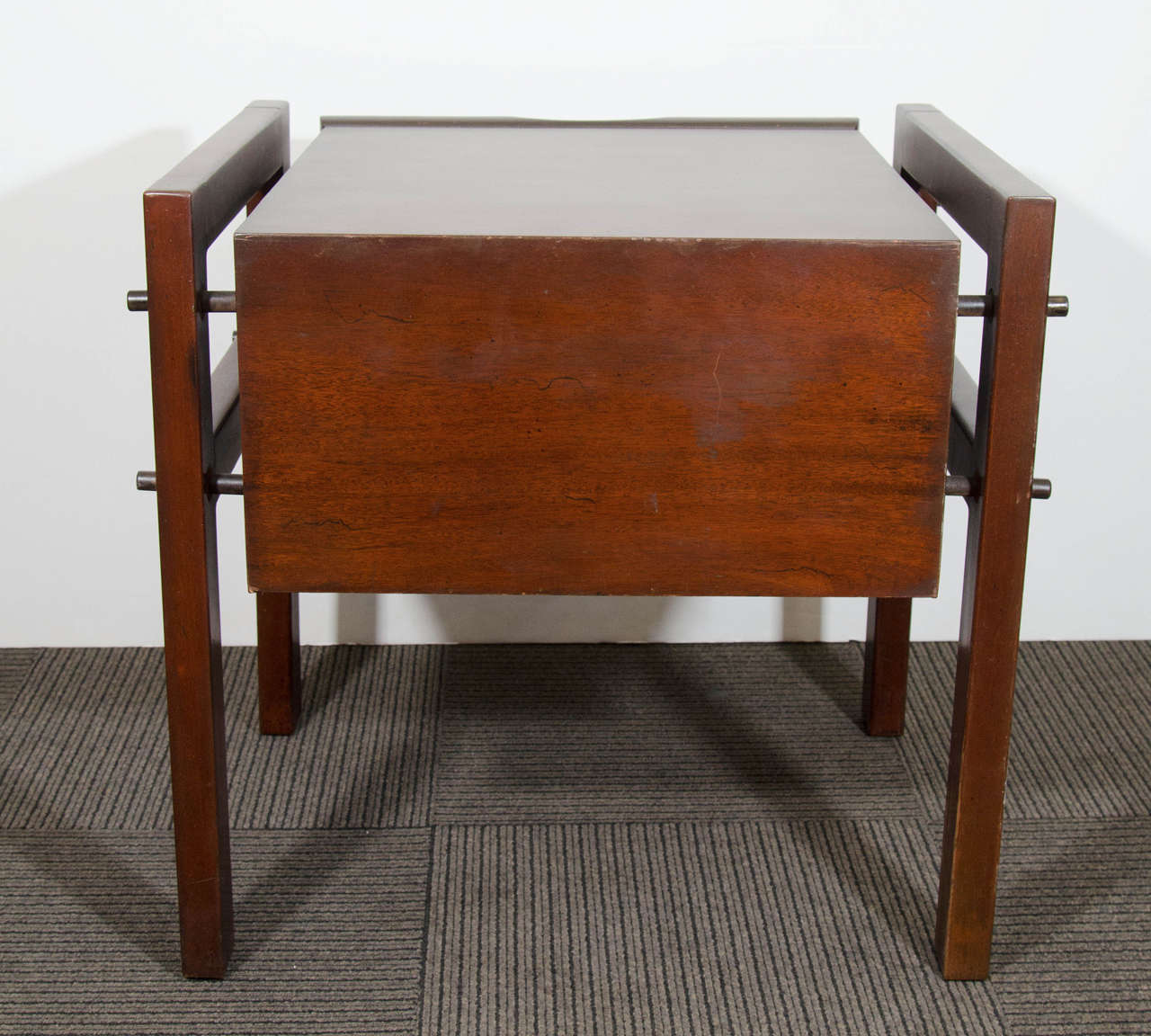 Iron A Pair of Edmond Spence End and Side Tables