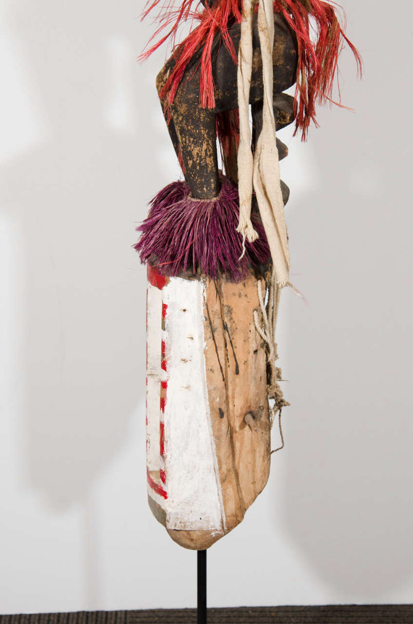 20th Century African Art Satimbe Mask from the Dogon Tribe of Mali In Good Condition In Astoria, NY