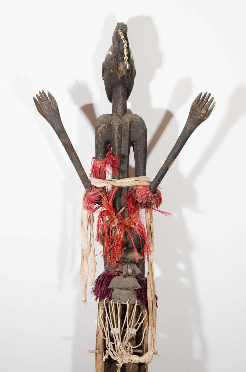 20th Century African Art Satimbe Mask from the Dogon Tribe of Mali 1