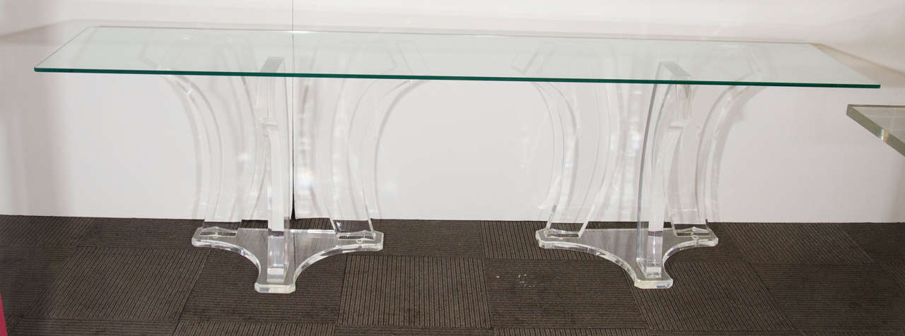 Great Design console table with 1/2