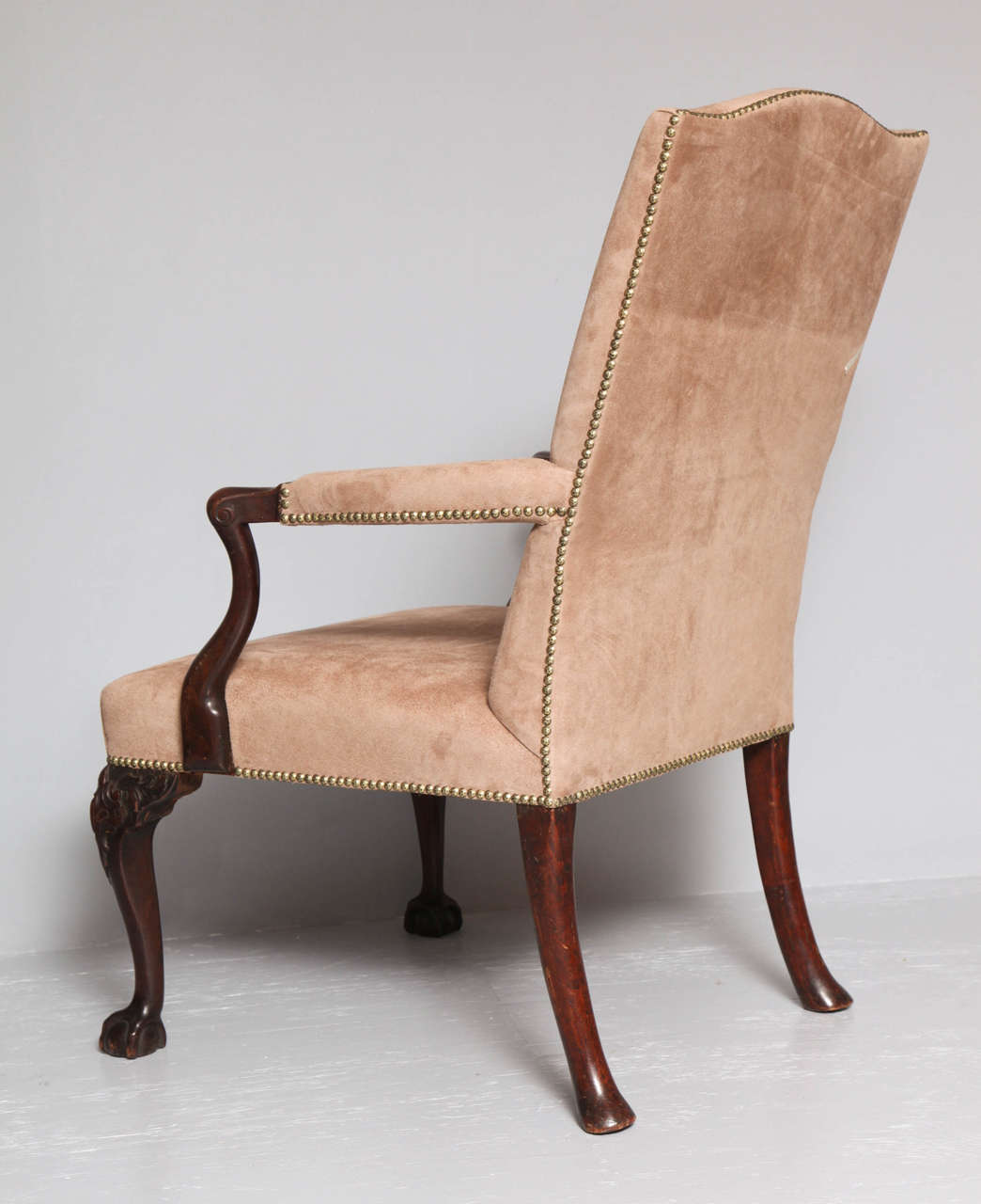 George II Mahogany Gainsborough Chair 2