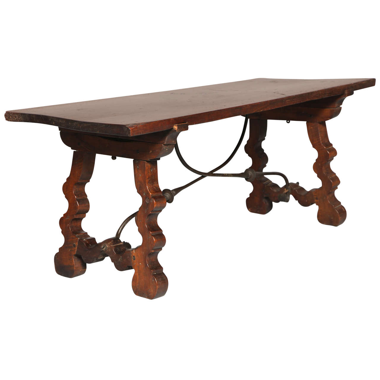 Spanish Baroque Walnut Low Table
