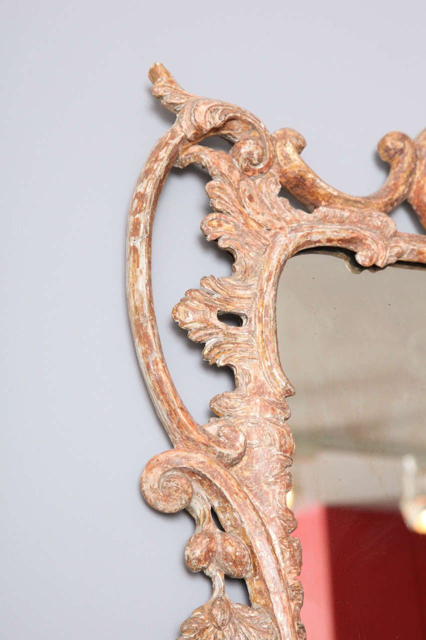 George III Carved Giltwood Mirror 3