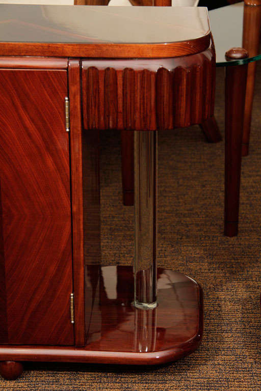 Glass Rod End Tables For Sale at 1stDibs