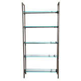 An Iiron Etagere by Designer Silas Seandel