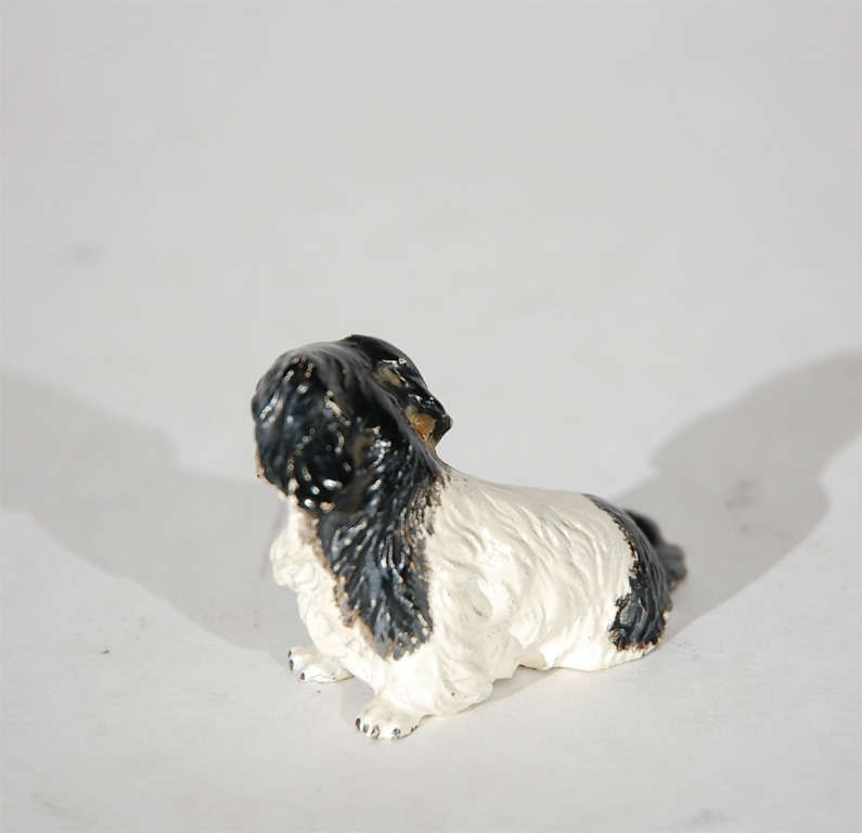 Cold Painted Austrian Bronze Dog Miniatures 5