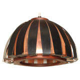 Copper and Enameled Black Metal For Lightolier
