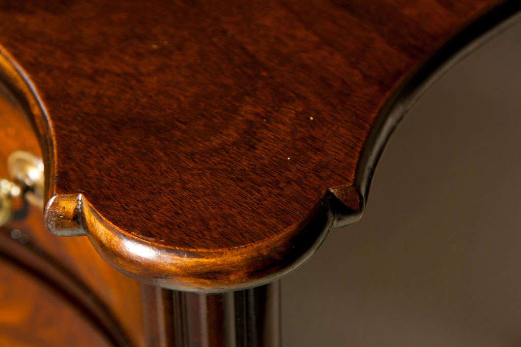 American Pair of Mahogany Chests by Nahon Furniture