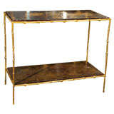 Maison Jansen French Chinoiserie Style Two-Tier Table