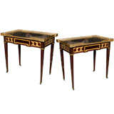 Pair of French Side Tables by Maison Jansen