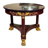French Empire Style Center Table