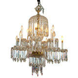 Finest  Cut Crystal Used Chandelier 