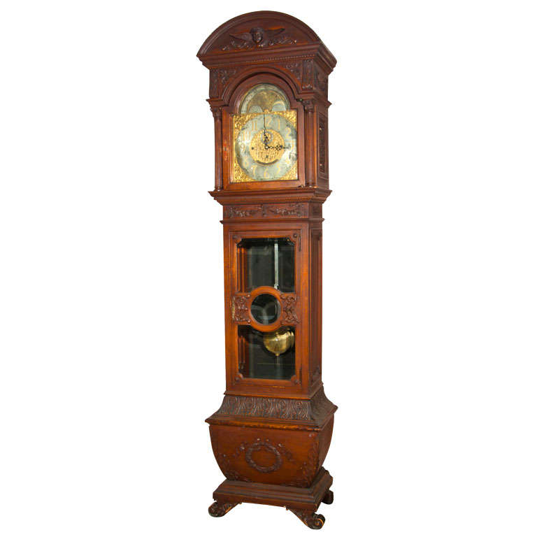 Tiffany and Company Grandfather Clock at 1stdibs