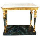 Maison Jansen French Marble Top Console