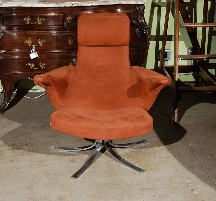 Mid-20th Century Seagull Armchair by Gosta Berg For Sale