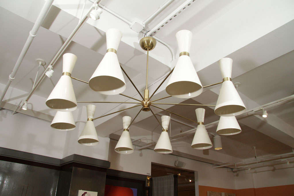 Stilnovo Style Chandeliers For Sale 1