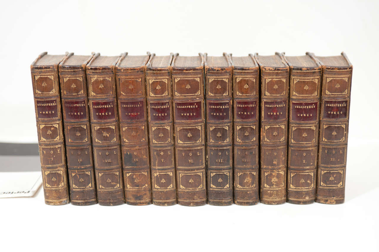 leather bound shakespeare complete works