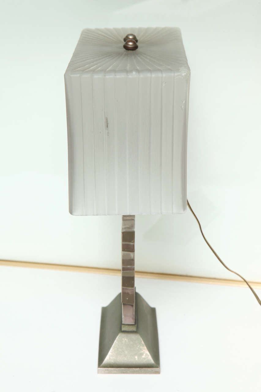 Art Deco Table Lamp "Entrelacs" by Rene Lalique at 1stDibs lalique