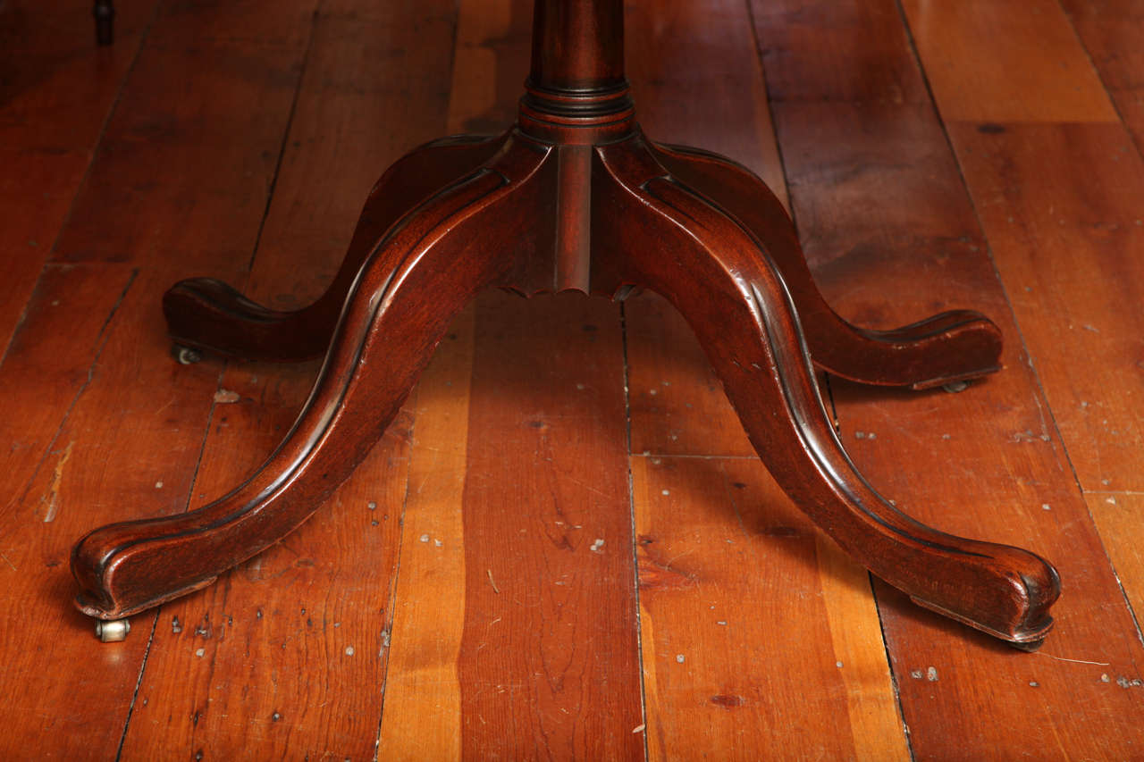 Georgian Antique George III Oval Mahogany Breakfast Table, English, circa 1780 For Sale