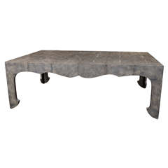 Chinoiserie Shagreen Coffee Table 4