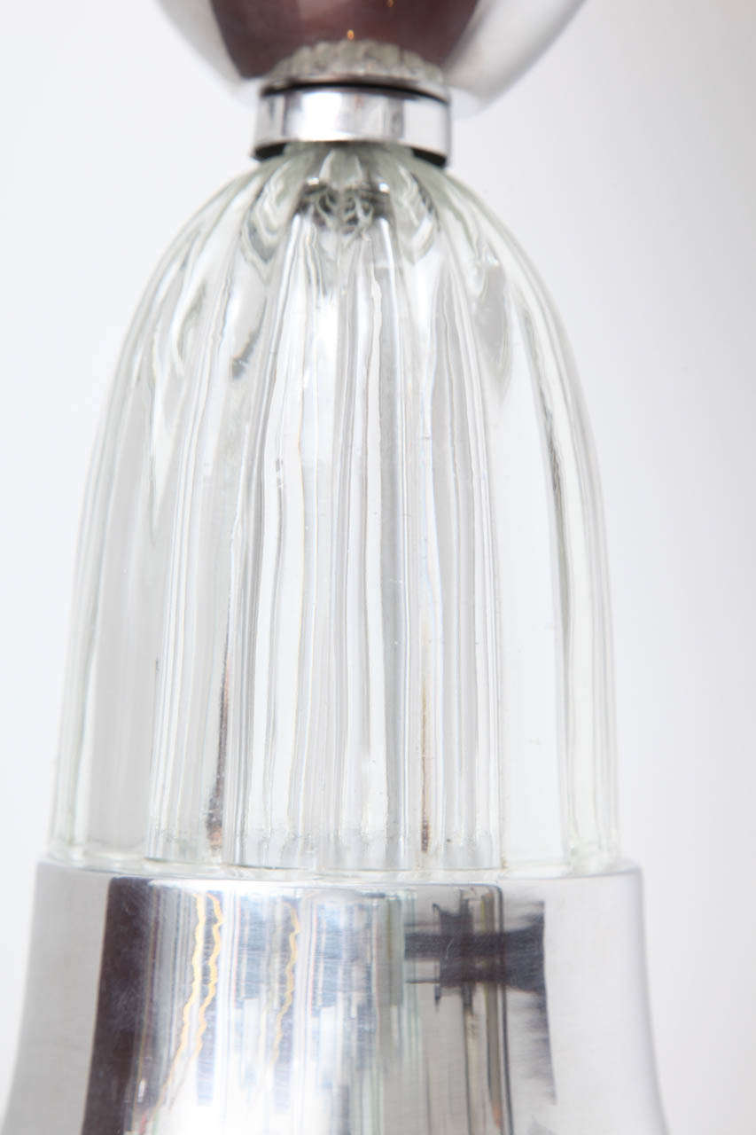 Américain Paire de lampes de table torchères Art Déco en vente