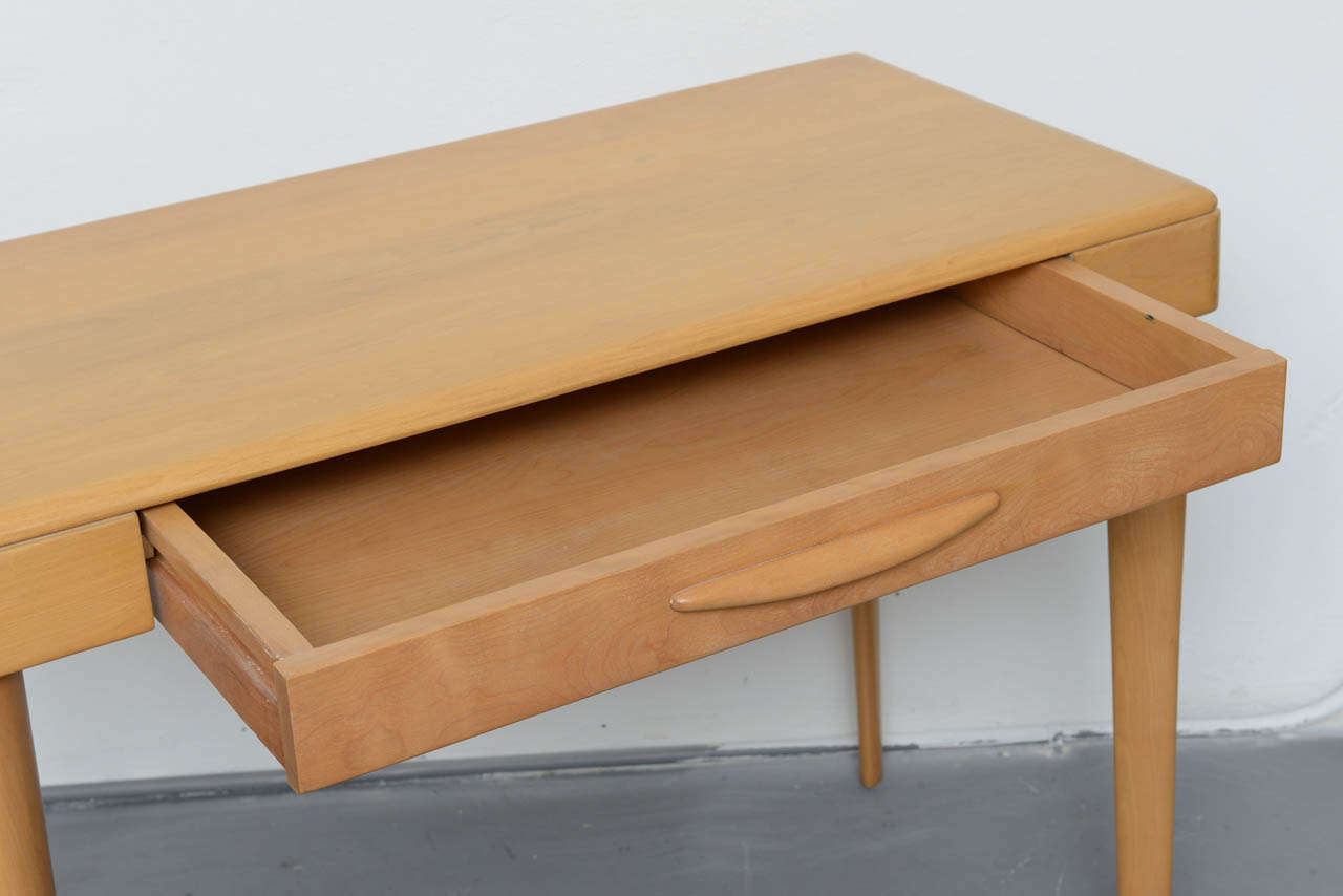 American Heywood Wakefield Maple Desk 1960s--Chair sold Desk comes solo