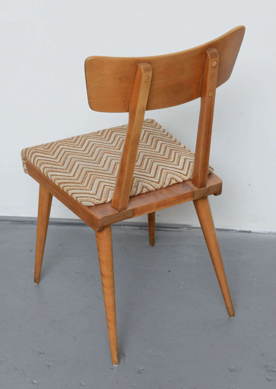 Heywood Wakefield Maple Desk 1960s--Chair sold Desk comes solo 1