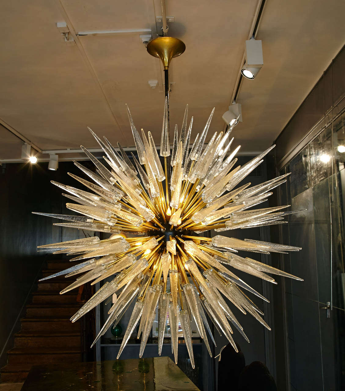 glass chandeliers for sale