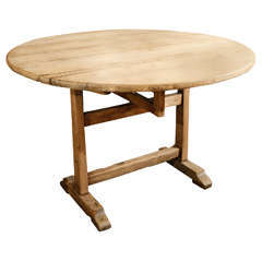 19th Century Wine Tasting Table