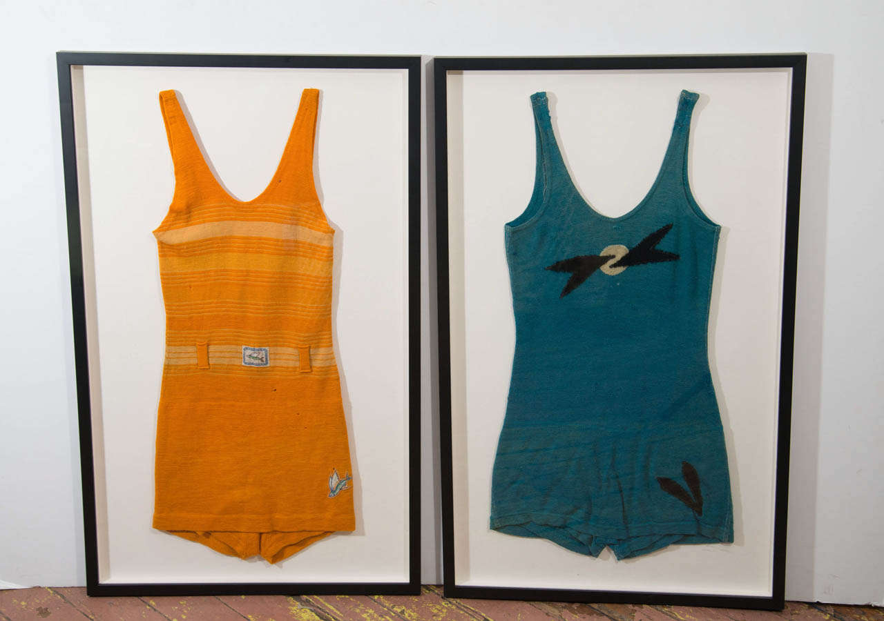 Pair of 1940's wool bathing suits. $1500/each