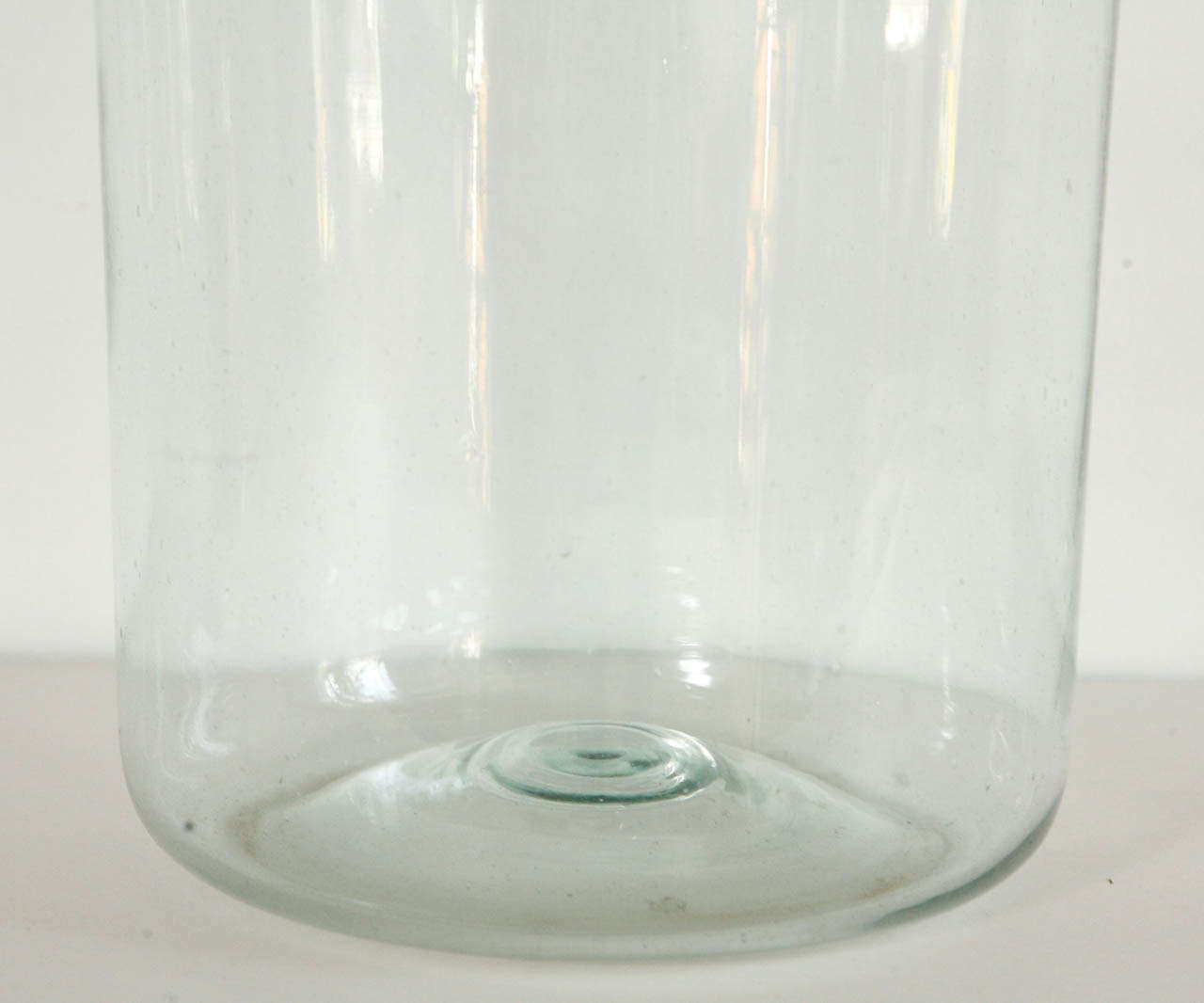 vintage large glass jars