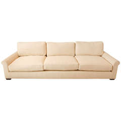 Vintage Cream Dunbar Style Sofa